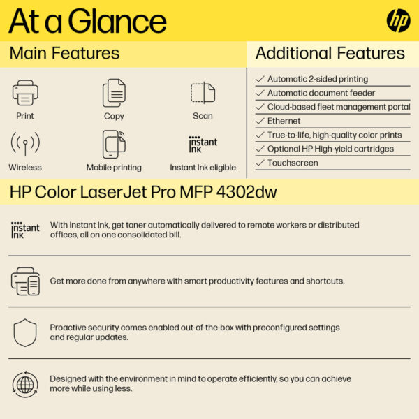HP Color LaserJet Pro MFP 4302dw  ( Printer / Scanner ) - Image 12