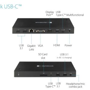 Dynabook USB-C™ DOCKING STATION suitable for most new laptops