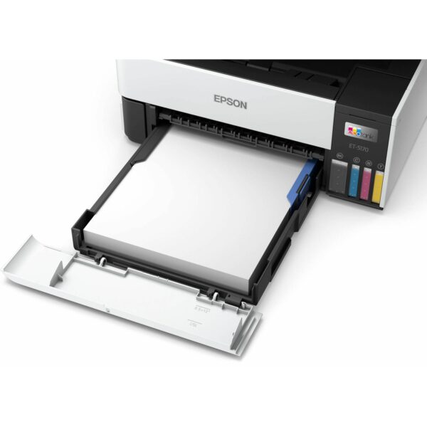 Epson EcoTank ET-5170 Inkjet Printer, Multifunction, A4, Wifi, Ethernet, ADF, Fax, LCD Touchscreen ( Office printer ) - Image 3