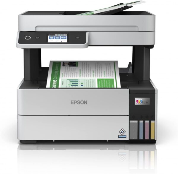 Epson EcoTank ET-5170 Inkjet Printer, Multifunction, A4, Wifi, Ethernet, ADF, Fax, LCD Touchscreen ( Office printer ) - Image 10