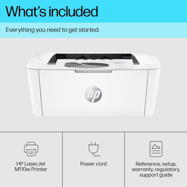 HP LaserJet M110w Wireless  (Print only ) - Image 13