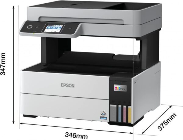 Epson EcoTank ET-5170 Inkjet Printer, Multifunction, A4, Wifi, Ethernet, ADF, Fax, LCD Touchscreen ( Office printer ) - Image 12