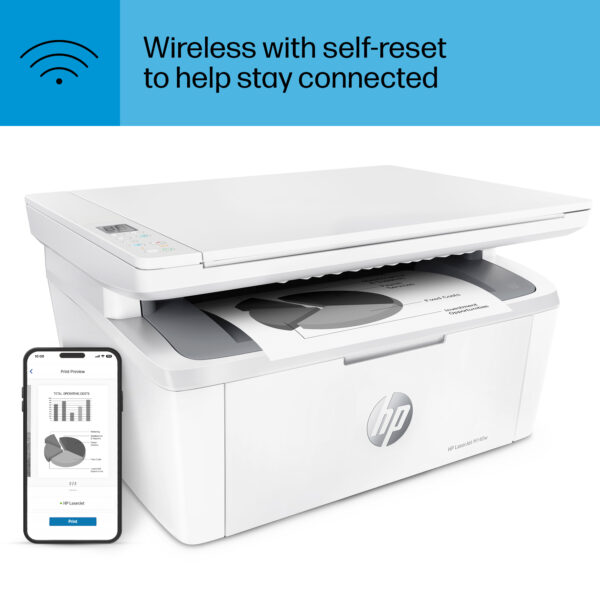 HP LaserJet MFP M140w ( Print Scan and copy ) Light use - Image 6
