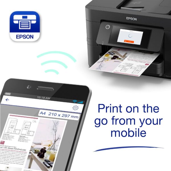WorkForce Pro WF-4820DWF  A4  PRINT  SCAN COPY  ( Home small office ) - Image 7