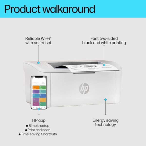 HP LaserJet M110w Wireless  (Print only ) - Image 14