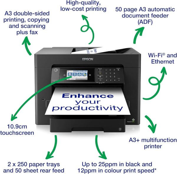 WorkForce WF-7840DTWF   A3+ Print  / Scan / Copy - Image 11