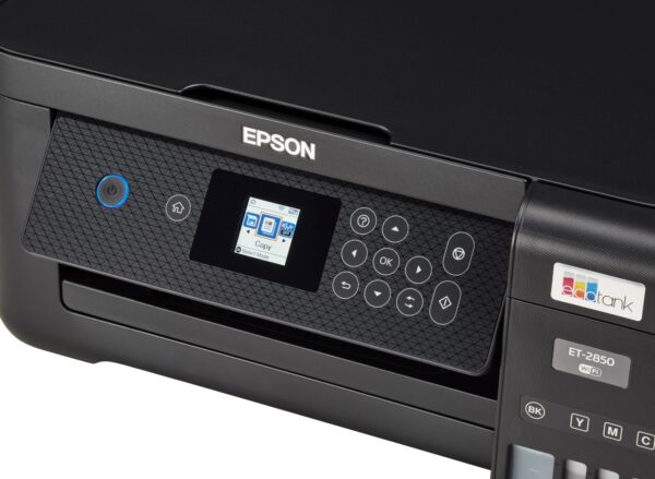 EcoTank ET-2851  A4   ( Print scan copy )  Save up to 90% on the cost of ink* with an EcoTank ink tank printer - Image 21