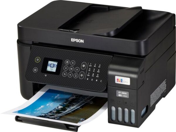 EcoTank ET-4800  A4   ( Print scan copy )  Print  scan copy  + Auto Sheet feeder