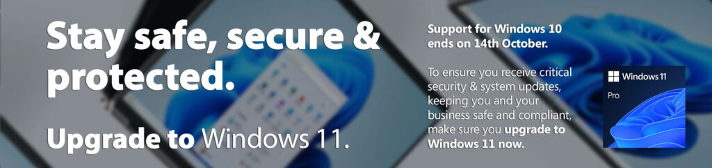 Windows 10 end of life banners