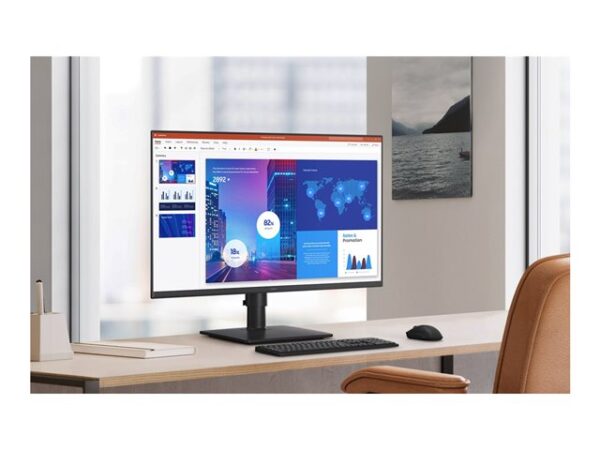 Samsung 27” Business Monitor 	Samsung S27D400GAU  - lCD  monitor - 1920 x 1080 Full HD (1080p) @ 100 Hz