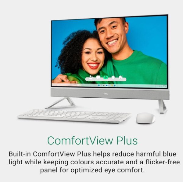Dell Inspiron 27 All-In-One Desktop 7730 PC 27" FHD Display, Intel Core i5-1334U, 16GB RAM, Iris Xe Graphics, 512GB SSD, Windows 11 Home - Image 5