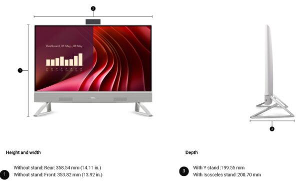 Dell 24"  All-in-One computer - Image 9