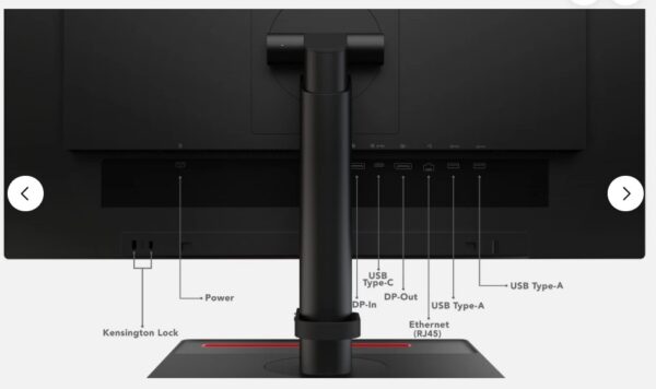 Lenovo ThinkVision T24v-30 23.8"  FHD Video Conferencing Monitor - Image 7