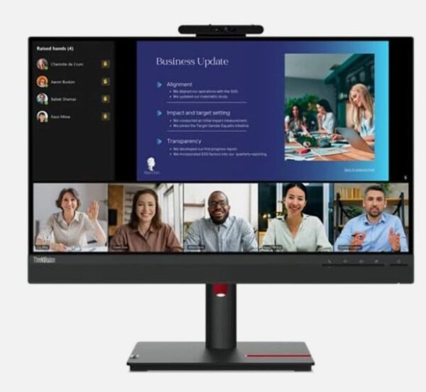 Lenovo ThinkVision T24v-30 23.8"  FHD Video Conferencing Monitor