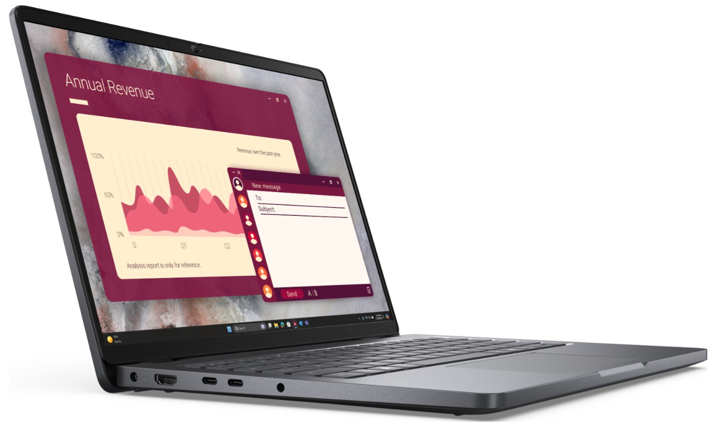 DELL Pro 14 PC14250 Intel Core 5 120U Laptop 14" Screen 35.6 Cm Full HD+ 8 GB DDR5-SDRAM 512 GB SSD Wi-Fi 6E (802.11ax) Windows 11 Pro - Image 6