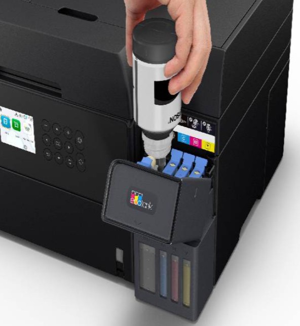 Epson EcoTank ET-3950 Three-In-One Wi-Fi Printer with High Capacity Integrated Ink Tank System - Image 4