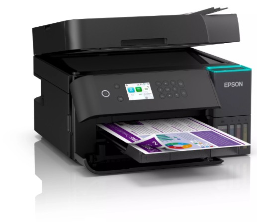 Epson EcoTank ET-3950 Three-In-One Wi-Fi Printer with High Capacity Integrated Ink Tank System - Image 8
