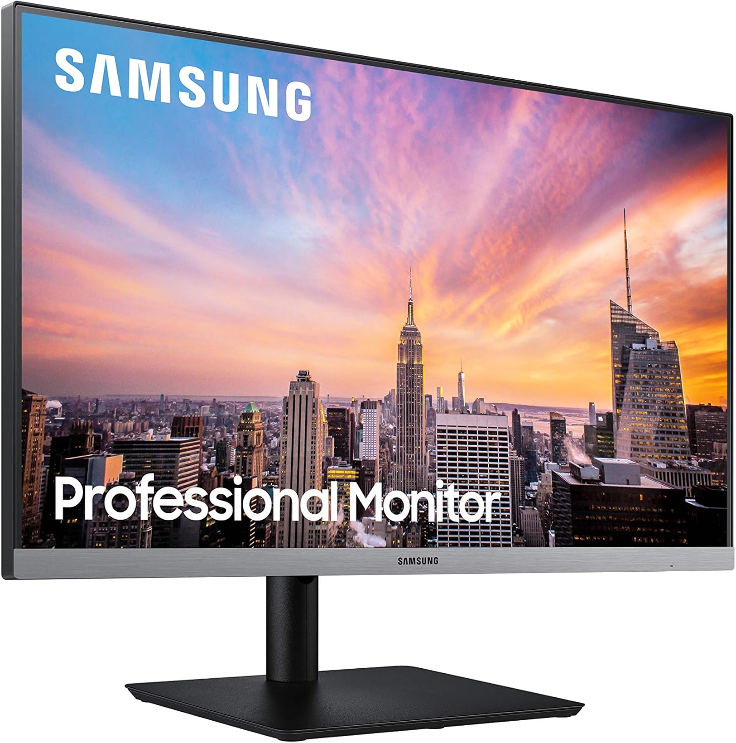 Samsung 24" Pro Series LS24R650FDU ( Ultra-thin bezel for business users) Height adjustable tilt, swivel, and pivot (rotation) - Image 5