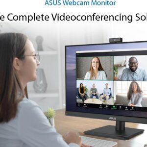 Asus 27" Video Conferencing  BE279QFK  Frameless,HD Webcam, Mic,  Speakers