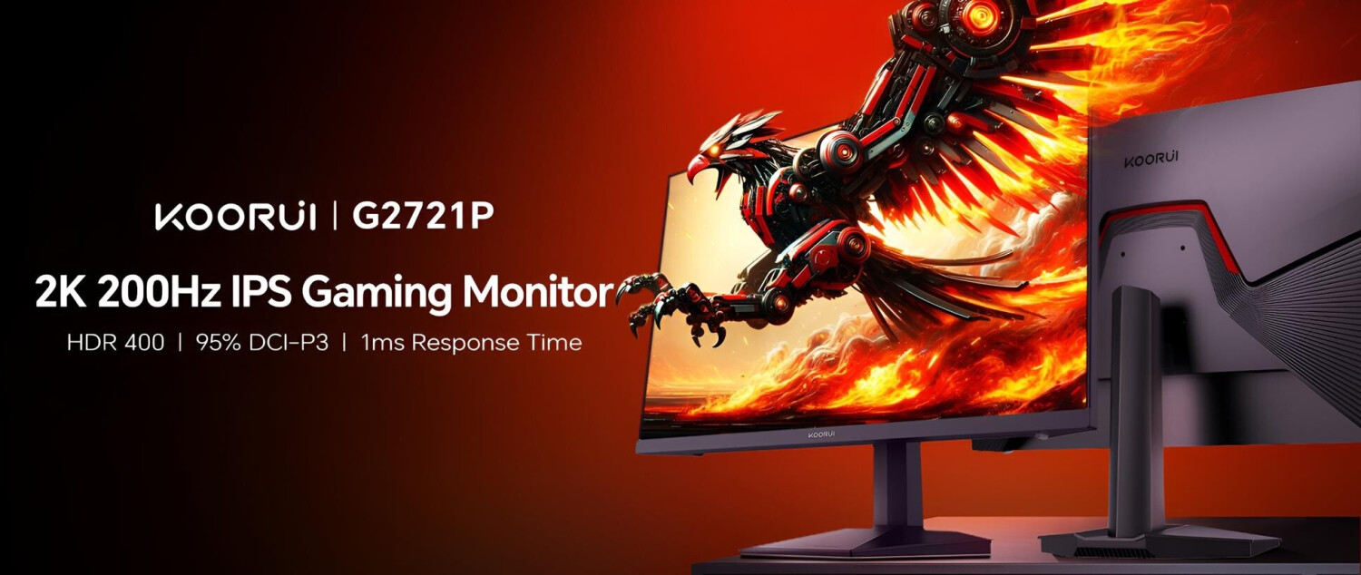 KOORUI G2721P 27-inch IPS QHD 200Hz Budget Gaming Monitor - Image 17