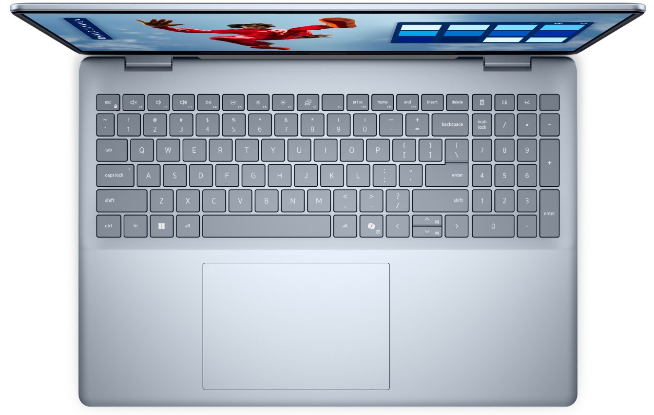 Dell 16 Plus DB16250 Intel(R) Core(TM) Ultra 7 256V (47 TOPS NPU) Laptop 16" Screen 2.5K (2560 x 1600) Anti-Glare + 16 GB DDR5-SDRAM 512 GB SSD Wi-Fi 6E (802.11ax) Windows 11 Home - Image 12