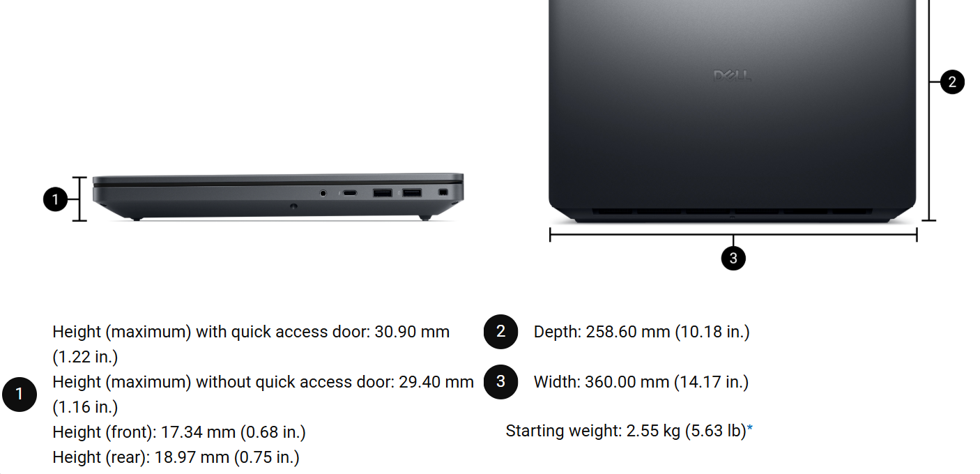 Dell Pro Max 16 Plus MB16250 16" Full HD+ Intel Ultra 9 285HX 32GB RAM 1TB SSD - Image 11