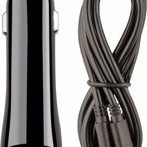 45W USB-C dual car charger manufactured by Dynabook