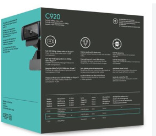 LOGITECH HD Webcam C920 It delivers full HD video (1080p at 30fps) and clear, stereo sound - Image 7